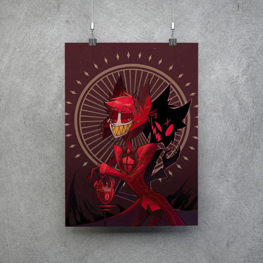 Poster Alastor Hazbin Hotel ver.2