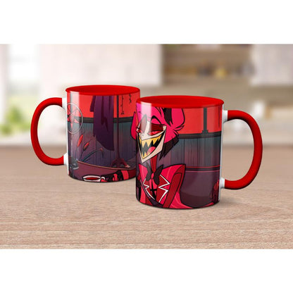 Caneca de Alastor Hazbin Hotel