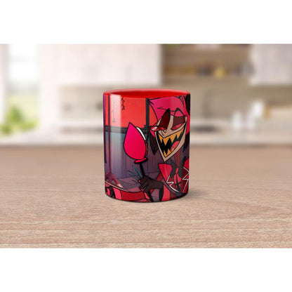 Caneca de Alastor Hazbin Hotel