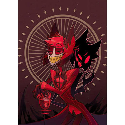 Póster Lúcifer Estrela da Manhã Hazbin Hotel ver.2