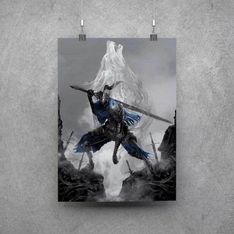 Poster Artorias de Dark Souls ver2