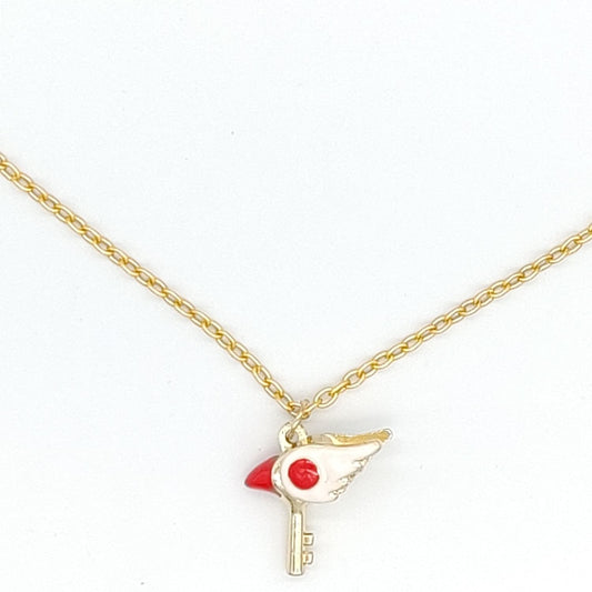 Colar Varinha Mágica Sakura Card Captor Sakura