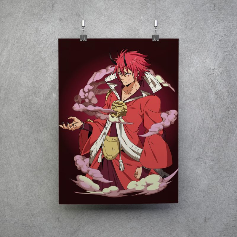 Poster Benimaru Tensei shitara Slime Datta Ken