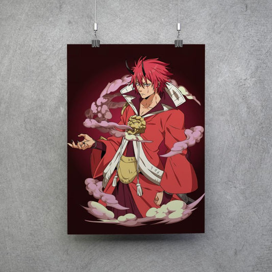 Póster Benimaru Tensei shitara Slime Datta Ken