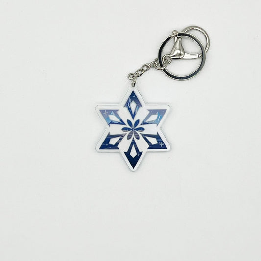 Llavero Logo Cryo Genshin Impact