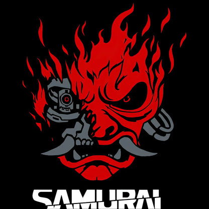 T-shirt Samurai Cyberpunk