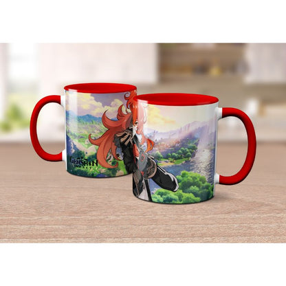 Taza de Diluc de Genshin Impact