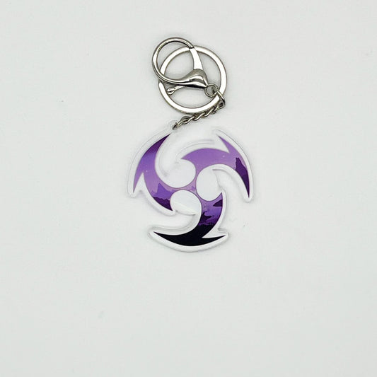 Llavero de Logo Electro Genshin Impact
