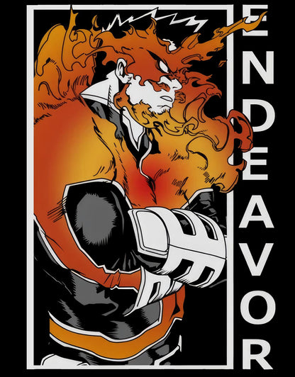Camiseta Endeavor Boku no Hero Academia (My Hero Academia)
