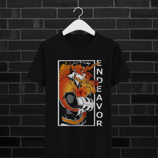 T-shirt Endeavor Boku no Hero Academia (My Hero Academia)