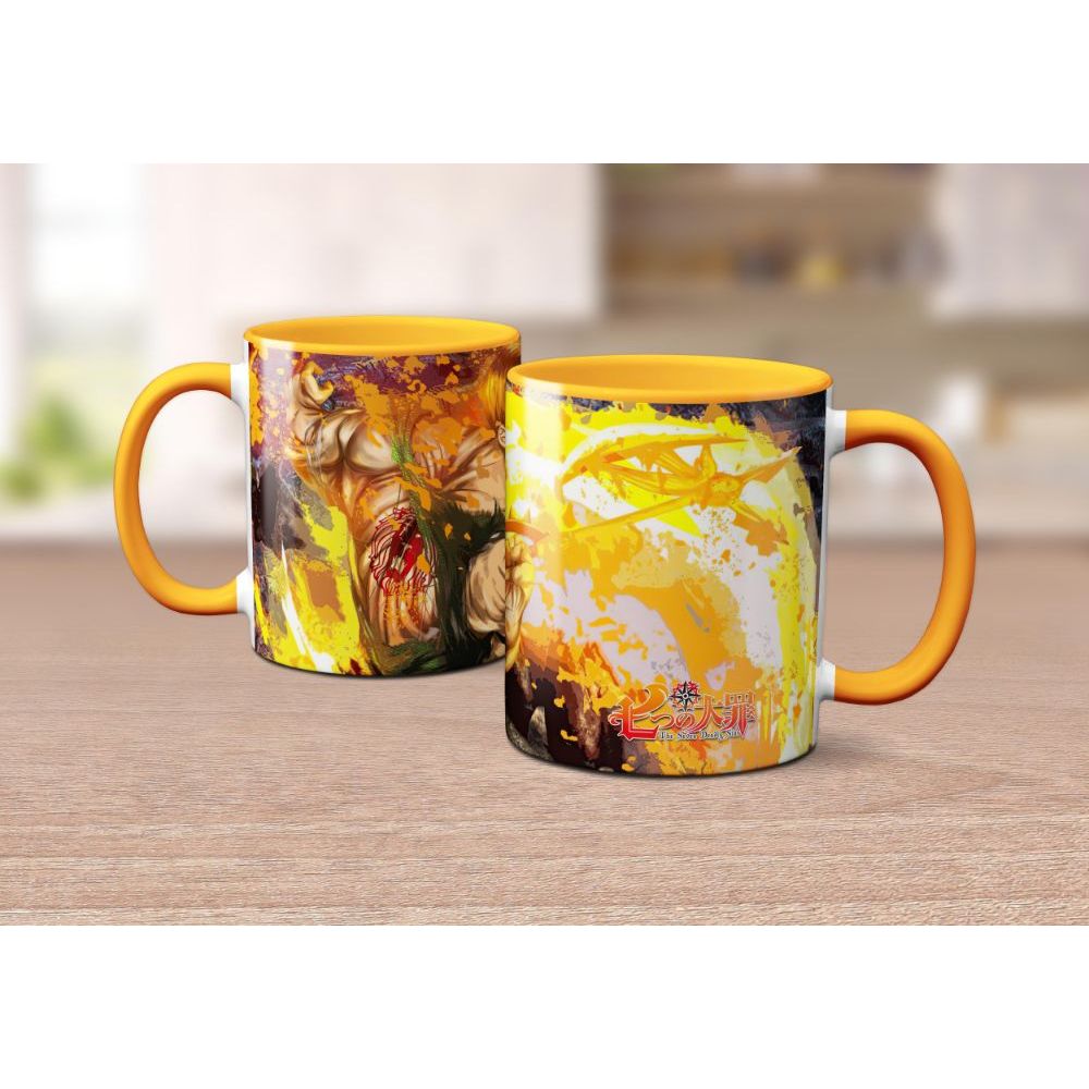 Caneca Escanor Nanatsu no Taizai (Sete Pecados Mortais)