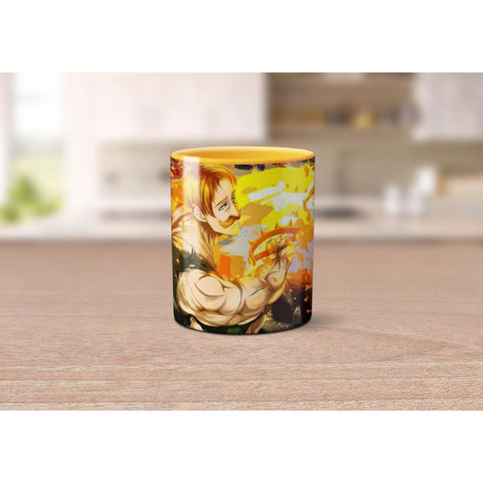 Caneca Escanor Nanatsu no Taizai (Sete Pecados Mortais)