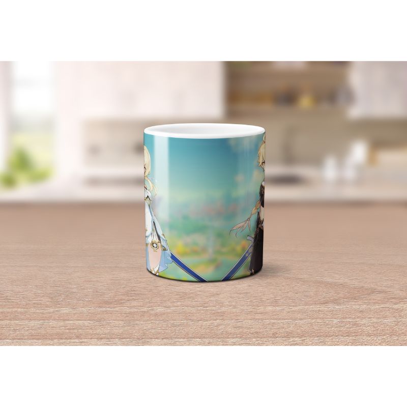Caneca de Éter e Lumine de Genshin Impact