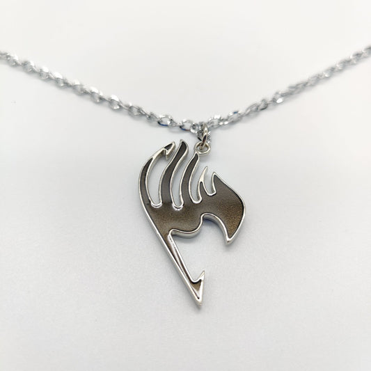 Colar Símbolo de Fairy Tail Preto Fairy Tail