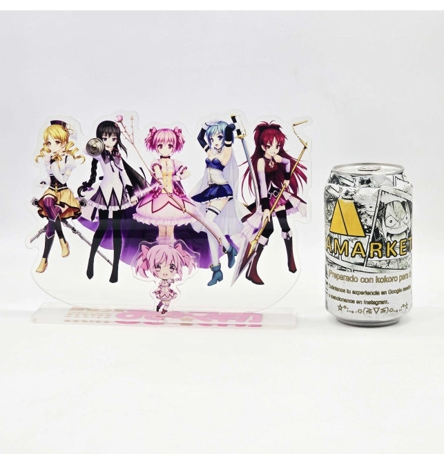 Figura Acrílica Puella Magi Madoka Magica (Foil)