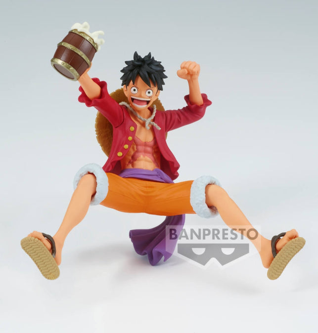 Figura de Monkey D. Luffy  One Piece It's a Banquet - Banpresto