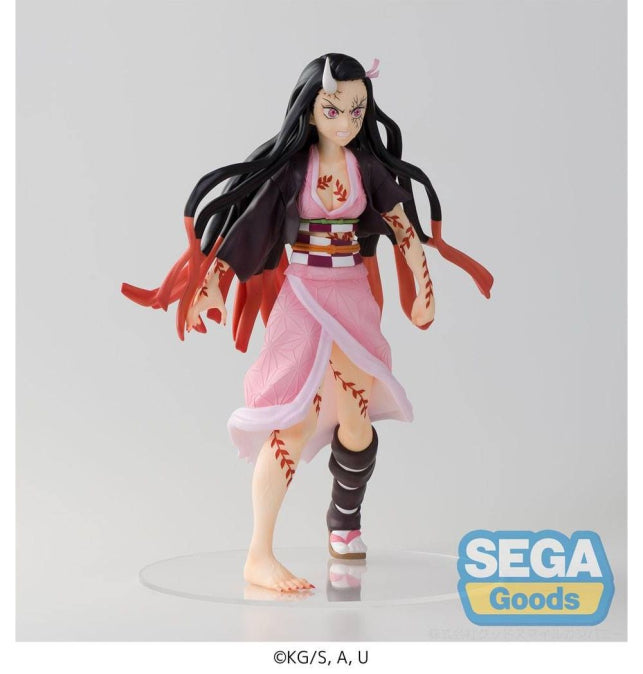 Figura de Nezuko Kamado Kimetsu no Yaiba: Figurizm – Demon Form Advancing ver. - Sega