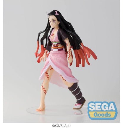 Figura de Nezuko Kamado Kimetsu no Yaiba: Figurizm – Demon Form Advancing ver. - Sega