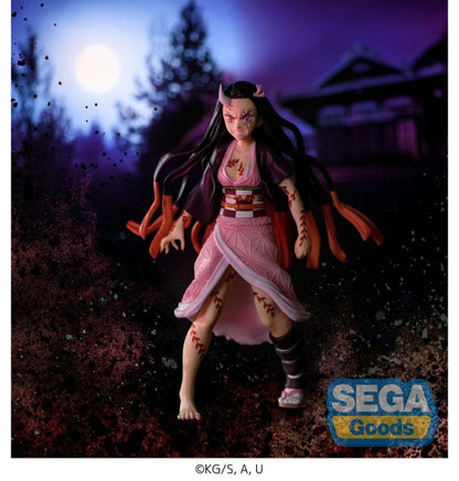 Figura de Nezuko Kamado Kimetsu no Yaiba: Figurizm – Demon Form Advancing ver. - Sega