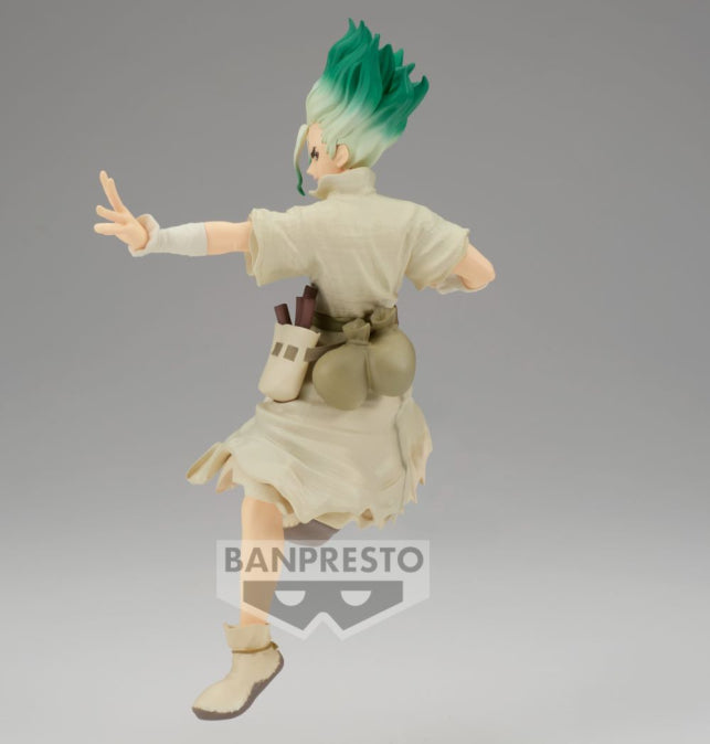 Figura de Senku Ishigami Dr. STONE: Figure of Stone World ~ Zoukei no Kagaku – Banpresto