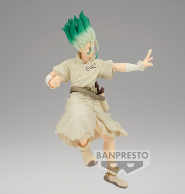 Figura de Senku Ishigami Dr. STONE: Figure of Stone World ~ Zoukei no Kagaku – Banpresto