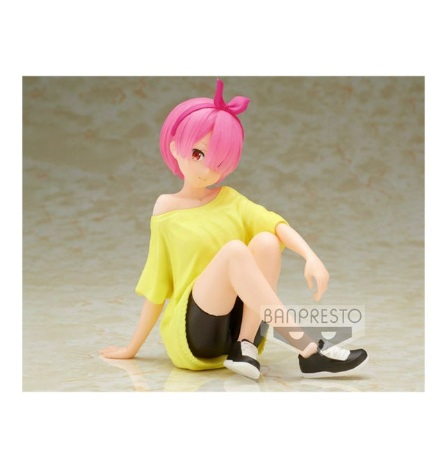 Figura Ram Re:Zero Starting Life in Another World Relax Time - Banpresto