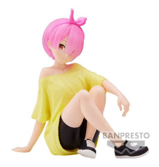 Figura Ram Re:Zero Starting Life in Another World Relax Time - Banpresto