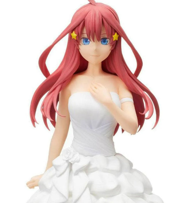 Figura The Quintessential Quintuplets Estatua PVC SPM Itsuki Nakano Bride Ver. - SEGA