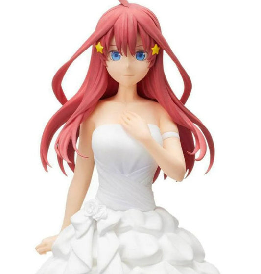 Figura The Quintessential Quintuplets Estatua PVC SPM Itsuki Nakano Bride Ver. - SEGA