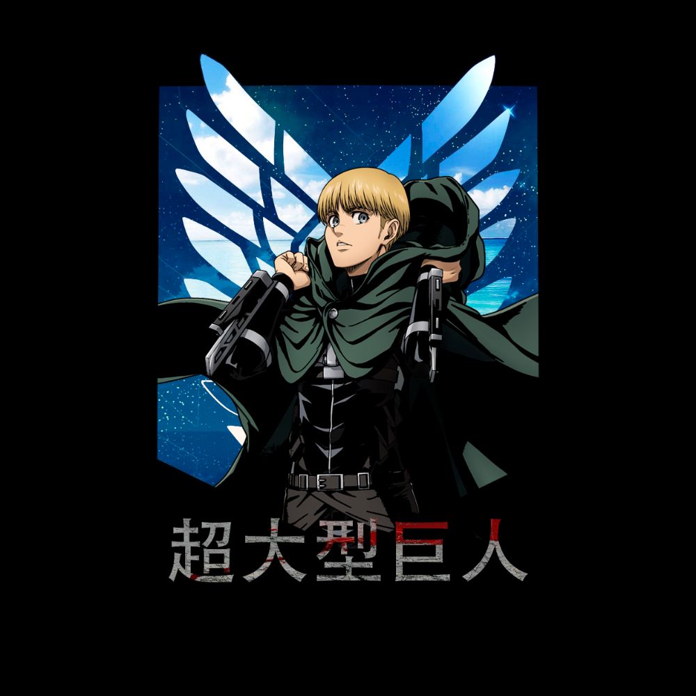 Camiseta Armin de Shingeki no Kyojin