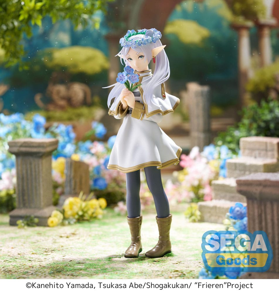 Figura Frieren - Versión Floral - SEGA Luminasta - Frieren: Beyond Journey’s End
