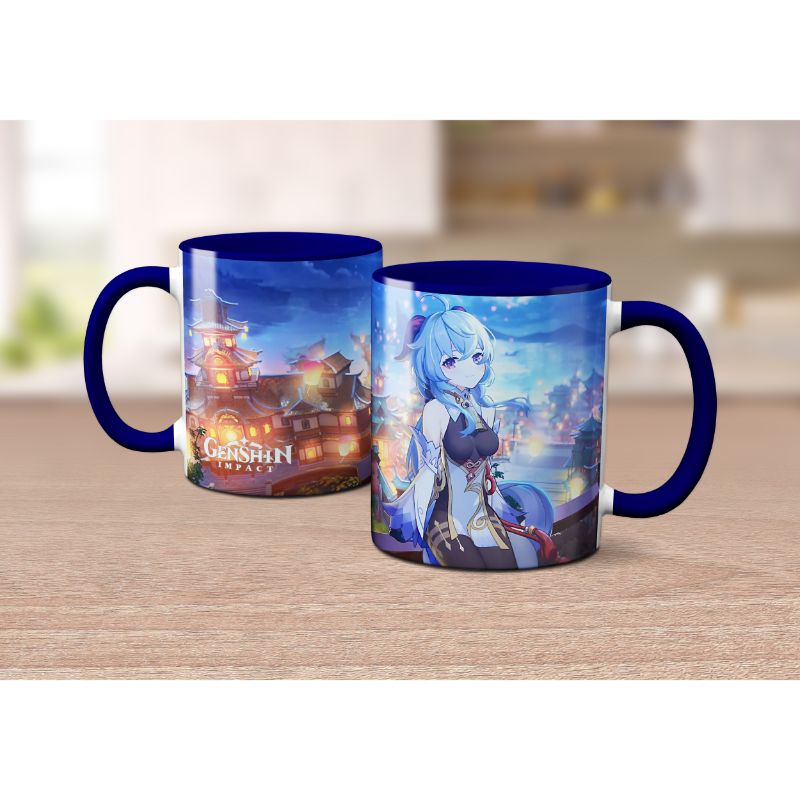 Caneca Ganyu de Genshin Impact