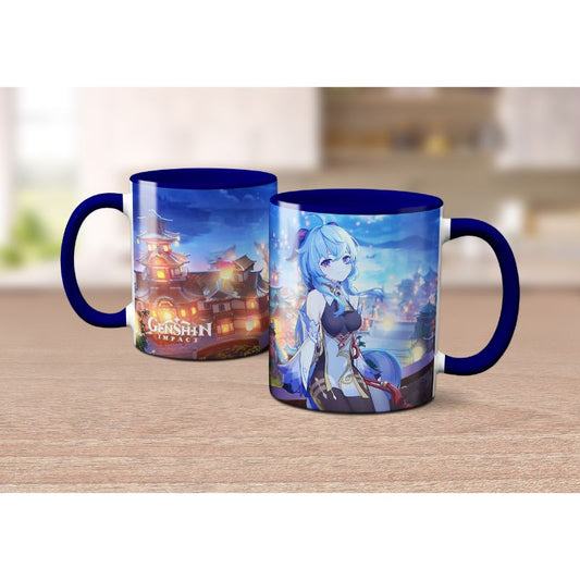 Caneca Ganyu de Genshin Impact