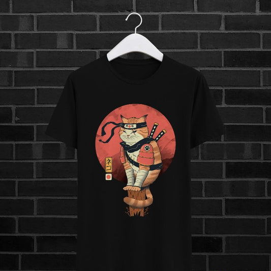 Camiseta Gato Ninja