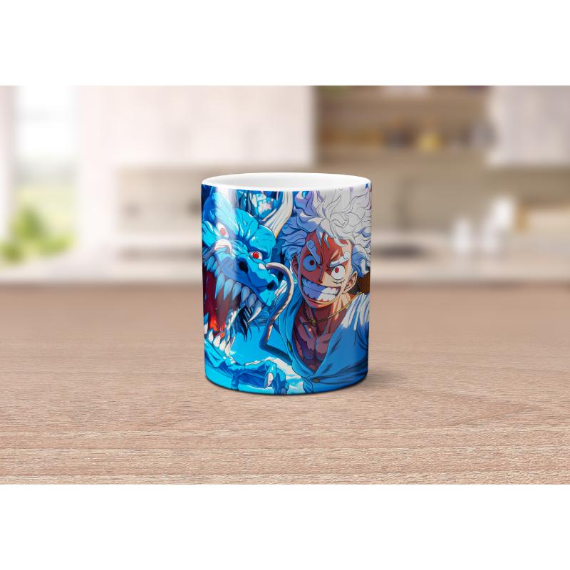 Taza Luffy Gear 5 One Piece