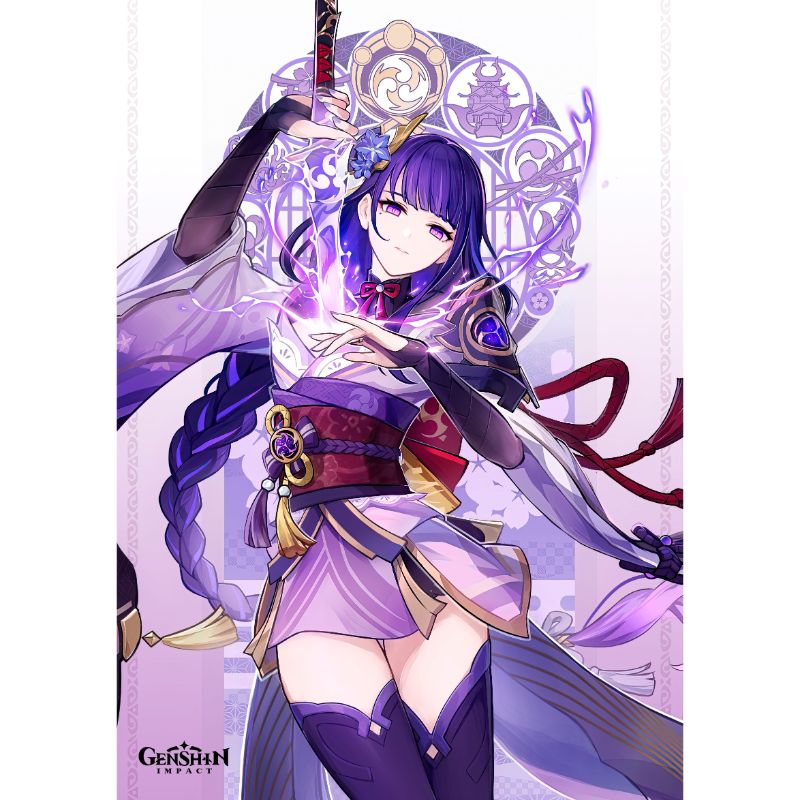Poster Eula Lawrence - Genshin Impact