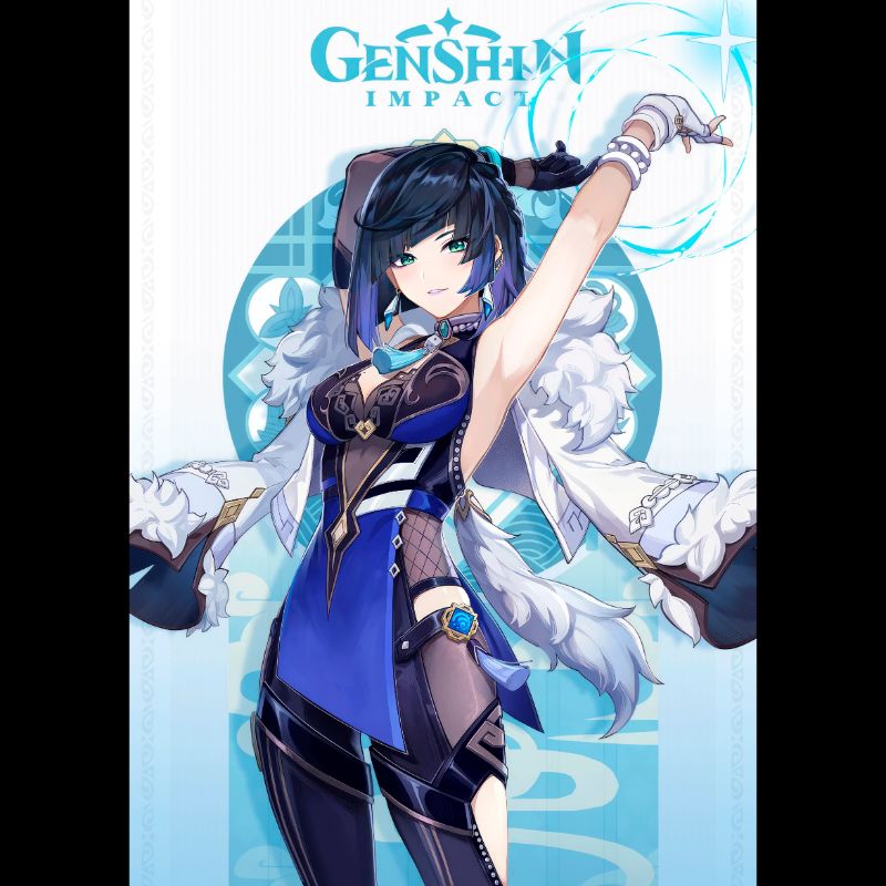 Poster Nahida de Genshin Impact