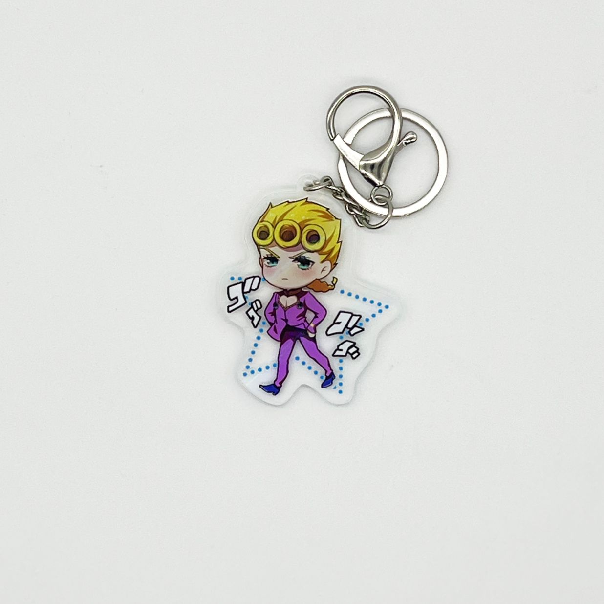 Porta-chaves Giorno Giovanna JoJo's Bizarre Adventure