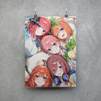 Poster Gotoubun no Hanayome ver.2