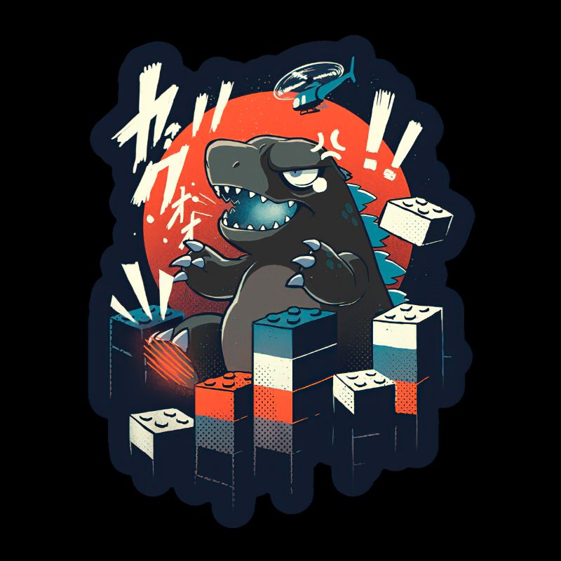 Camiseta Chibi Godzilla