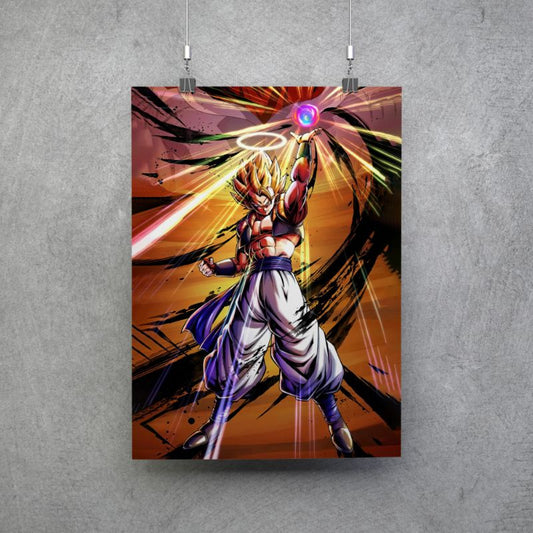 Póster Gogeta SSJ Dragon Ball Z