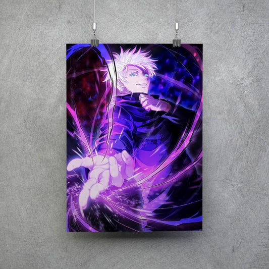 Poster Gojo Satoru Jujutsu Kaisen ver.2