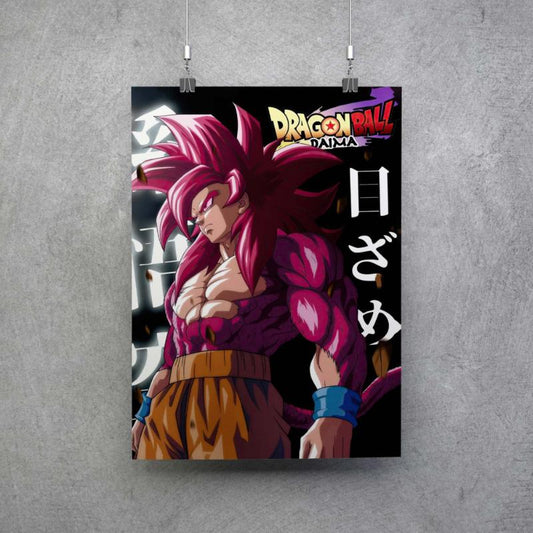 Poster Goku SSJ4 Dragon Ball Daima