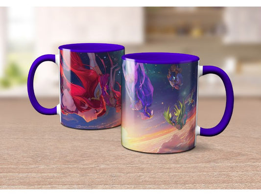 Caneca Guardiãs Estelares League of Legends ver.1