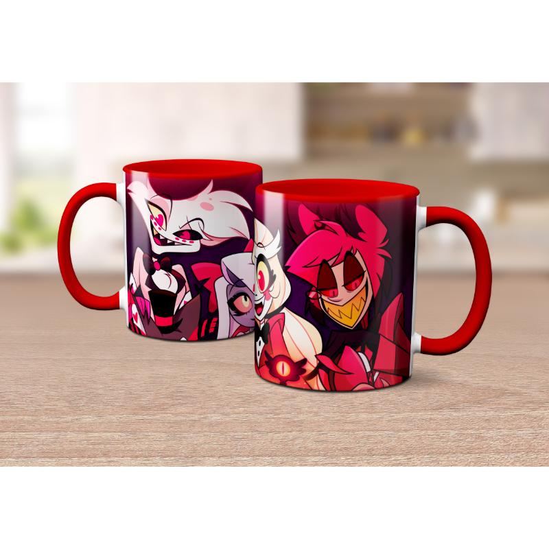 Caneca do Hazbin Hotel