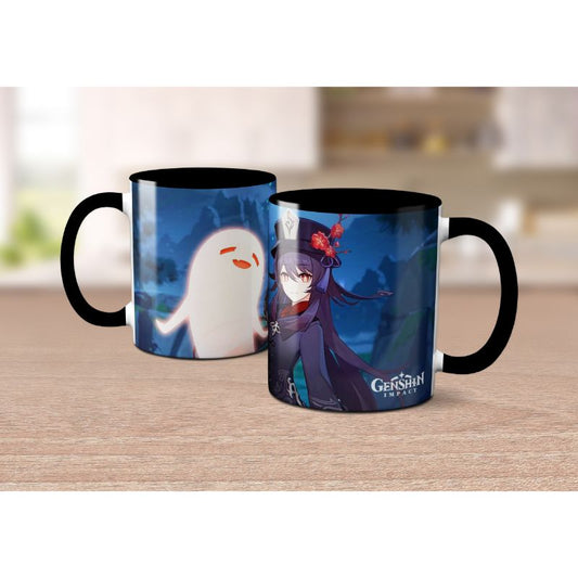Caneca de Hu Tao do Genshin Impact