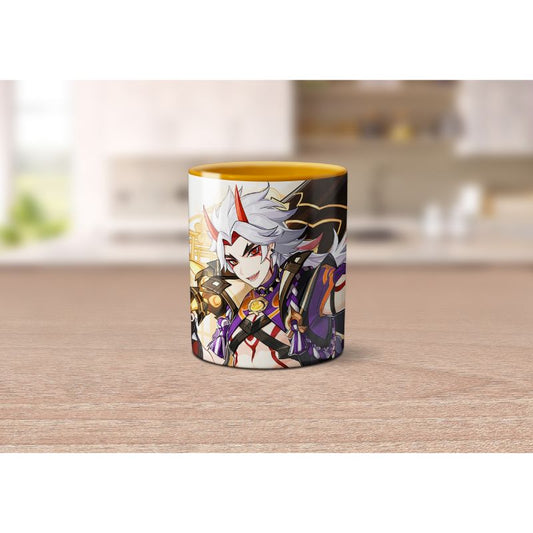 Caneca do Itto de Genshin Impact