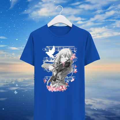 Camiseta Kaori de Your Lie in April(Design by us)