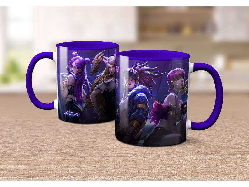 Caneca KDA League of Legends