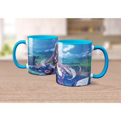 Caneca Keqing de Genshin Impact